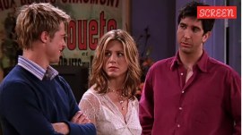 Brad Pitt made a cameo in season 8 of Friends alongside Jennifer Anistion and David Schwimmer.