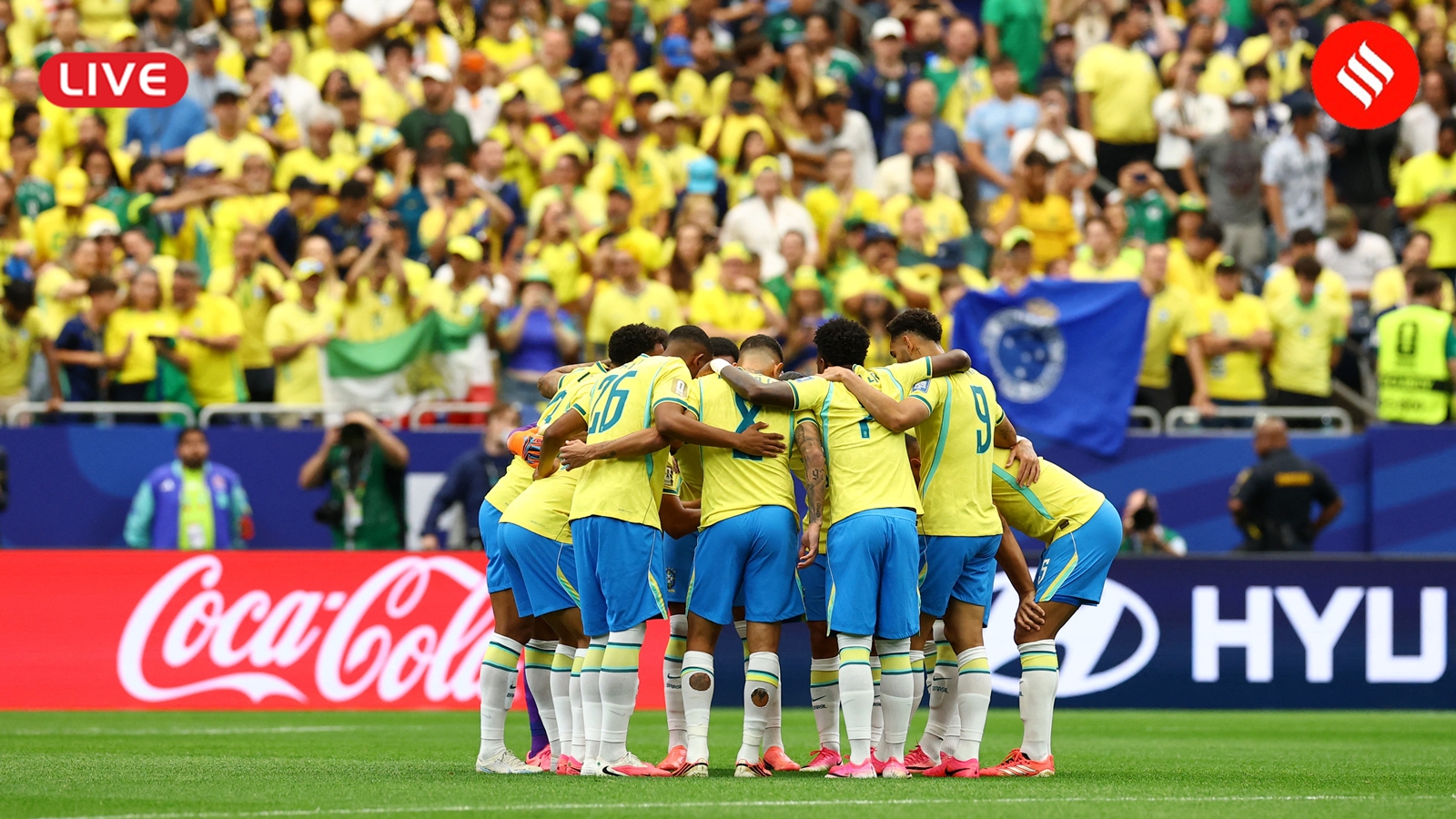 Brazil vs Japan FIFA World Cup 2026 Live Score: Brazil have dominated possession early in the game. (Reuters Photo)