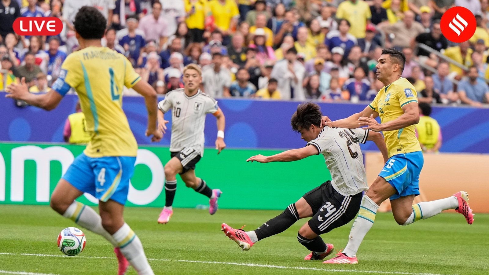 Brazil vs Japan FIFA World Cup 2026 Live Score: Brazil dominated possession but went behind early. (AP Photo)