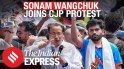 CJP Protest Live: Sonam Wangchuk Joins CJP Protest as Crowd Swells at Jantar Mantar