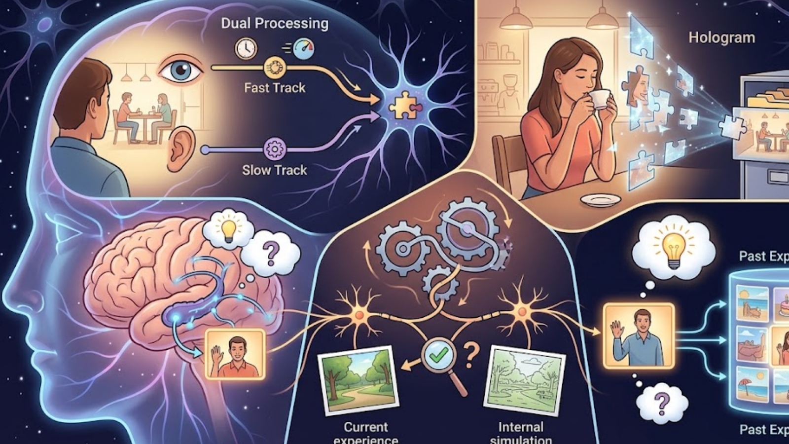 A neurologist explains déjà vu: Why your brain feels you’ve lived a moment before