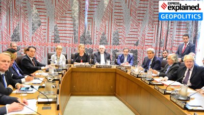 US Secretary of State, John Kerry alongside US Energy Secretary Ernest Moniz participating in the JCPOA in New York (Wikimedia Commons)