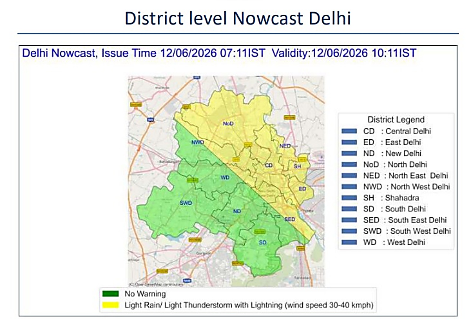 Delhi nowcast