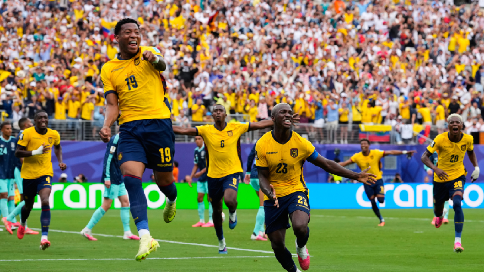 Ecuador stun Germany 2-1 to reach World Cup knockouts for first time since 2006