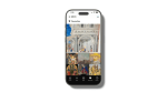 The eicon app allows users to identify artworks and access artist information, provenance details and museum-backed insights through their smartphone camera. (Image: Eicon)