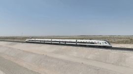 UAE has launched its first passenger train service. (Image: DXBMediaOffice/X)