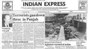 40 years ago June 9, 1986: Terrorists kill three in Punjab