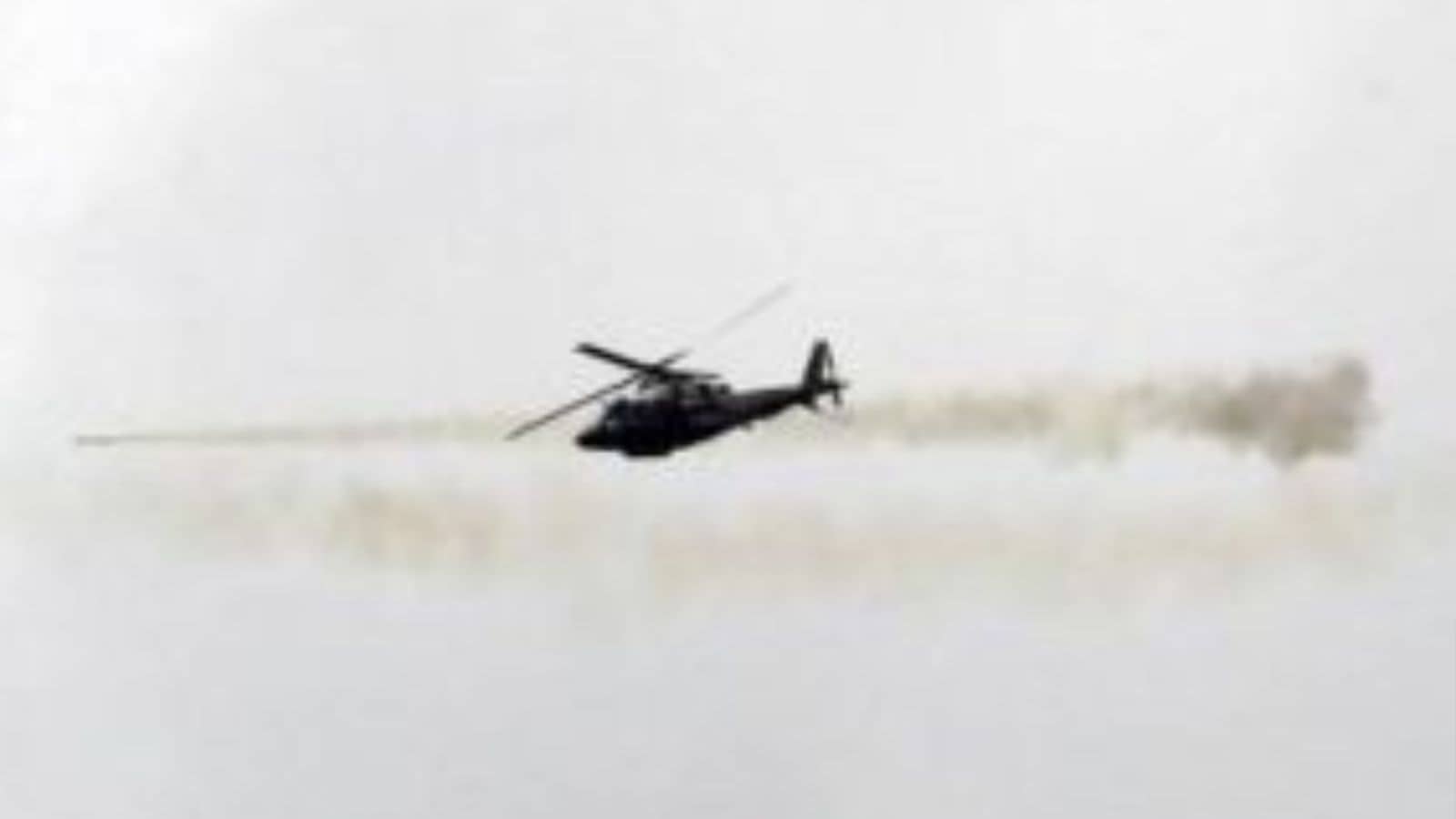Helicopter survey done, no clue still in hunt for missing tr