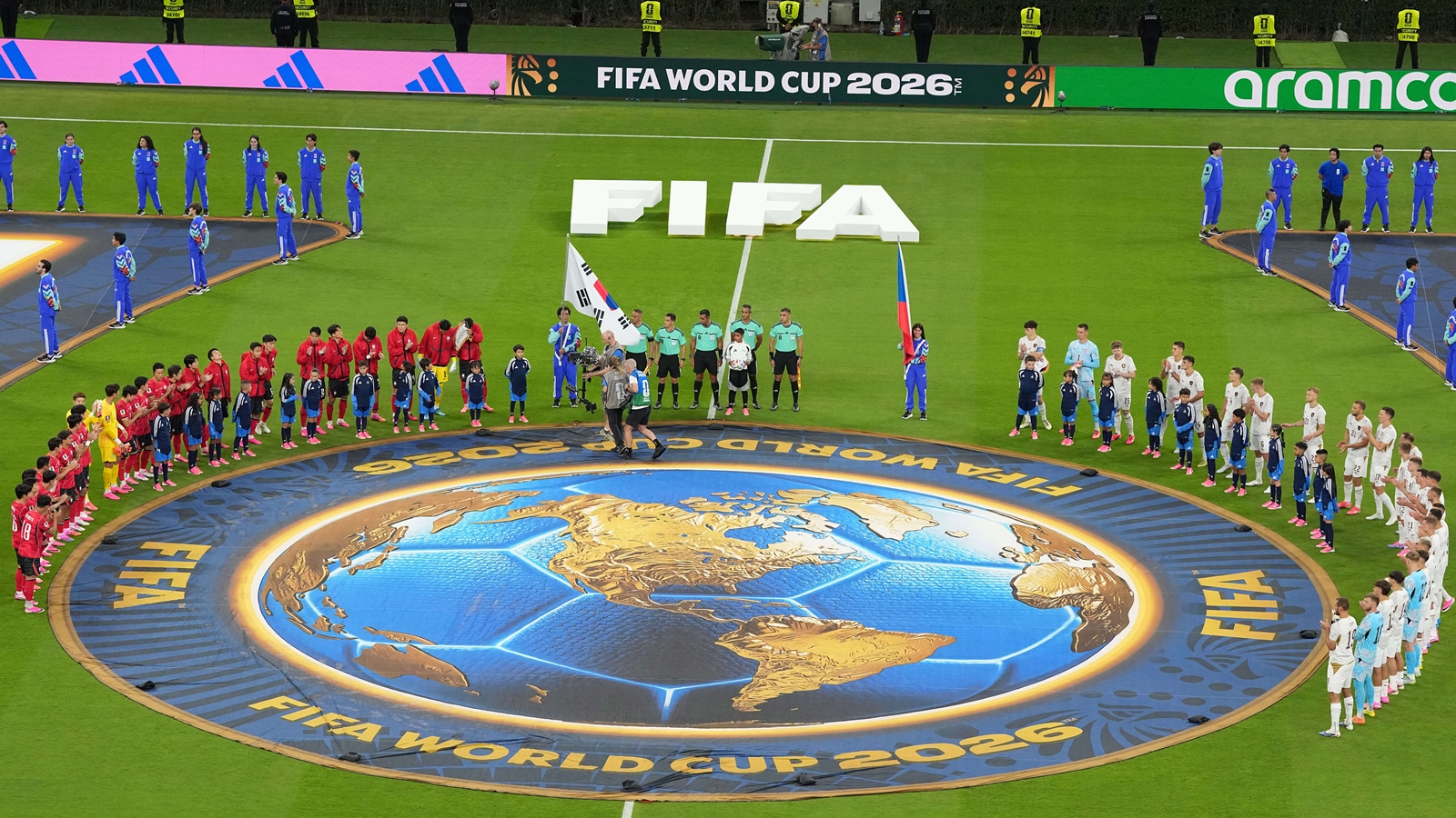 The stadiums of North America are packed, and the loudest cheers go to footballers whose families once faced walls and…
