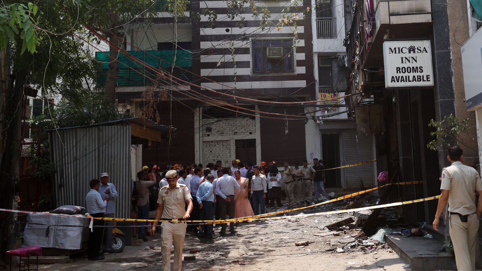 Malviya Nagar fire: Police, civic body, government departments shift blame onto one another over lapses, gaps, nods
