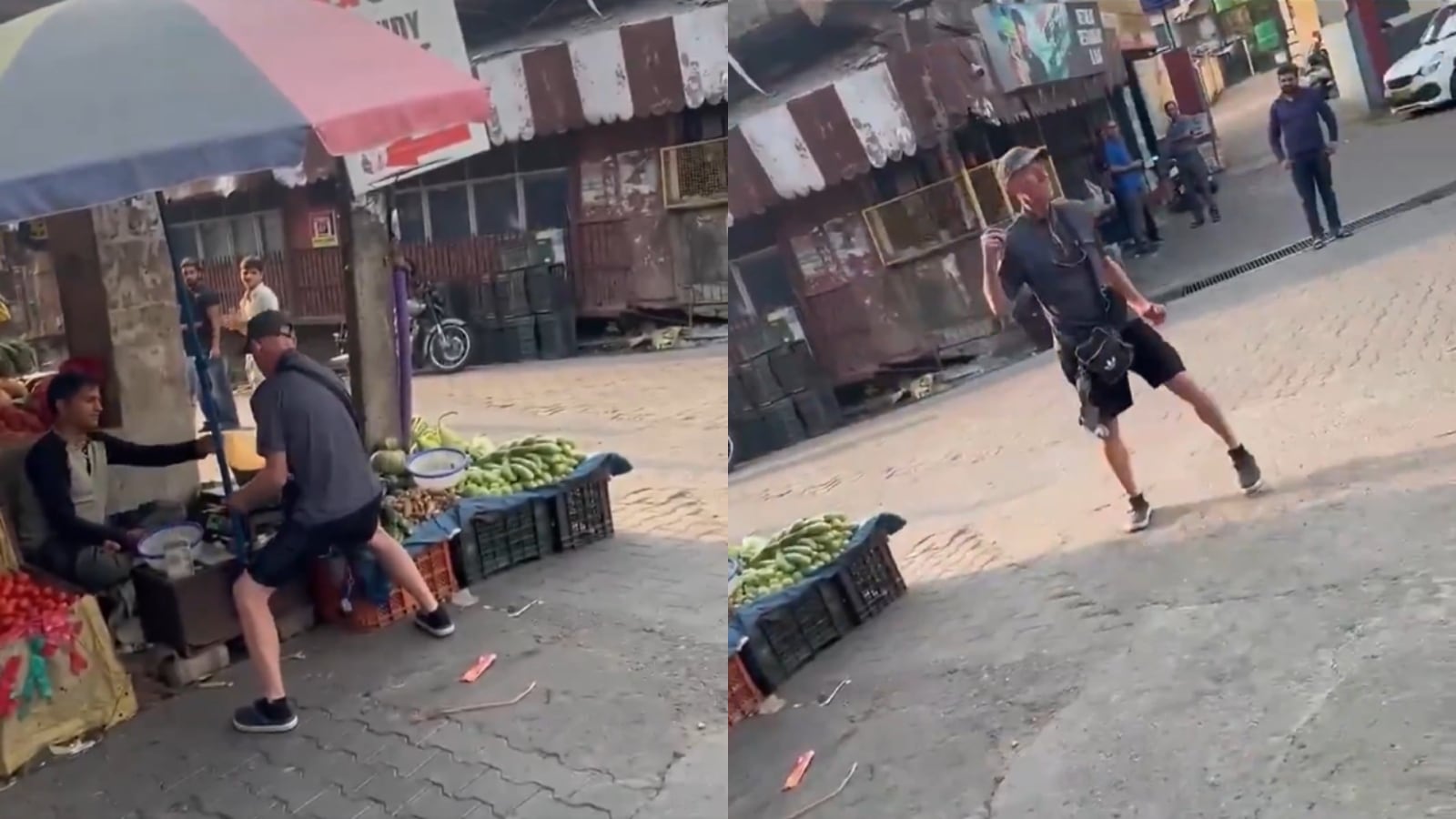 foreign tourist in Dharamshala viral video