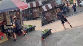 foreign tourist in Dharamshala viral video