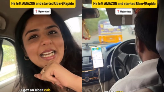 former Amazon employee becomes Uber driver