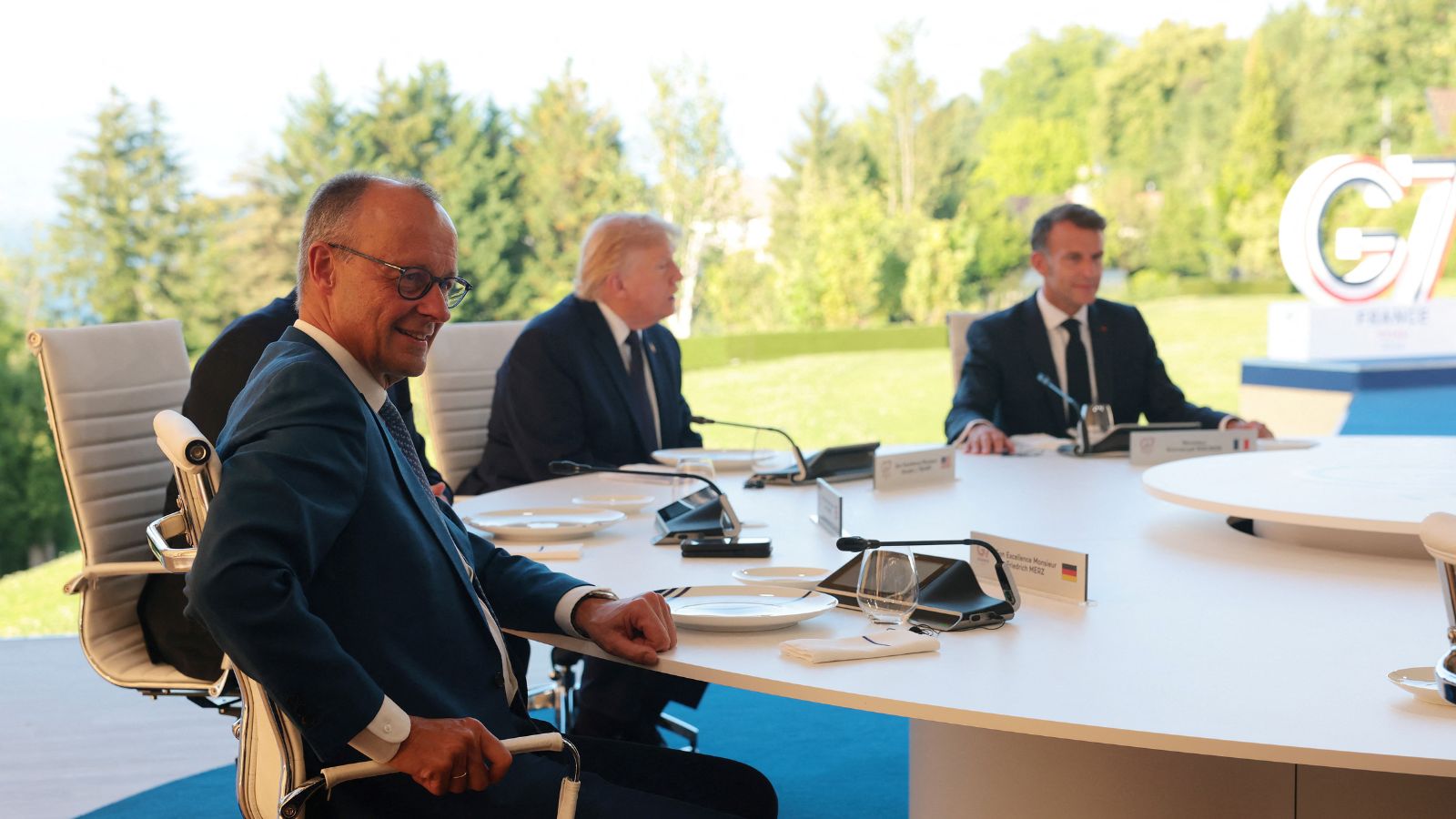 Trump Comments on Iran and Ukraine at Macron-Led G7 Evian Summit