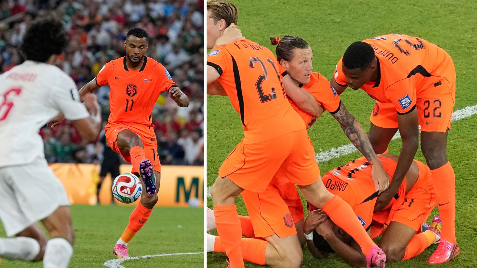 Days after death of unborn son, Cody Gakpo scores opening goal for Netherlands vs Morocco
