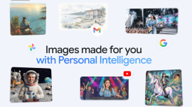 Google's Gemini app now offers free personalised AI image generation for eligible users in the US by using context from connected Google services, including Google Photos. (Image: Google blog)