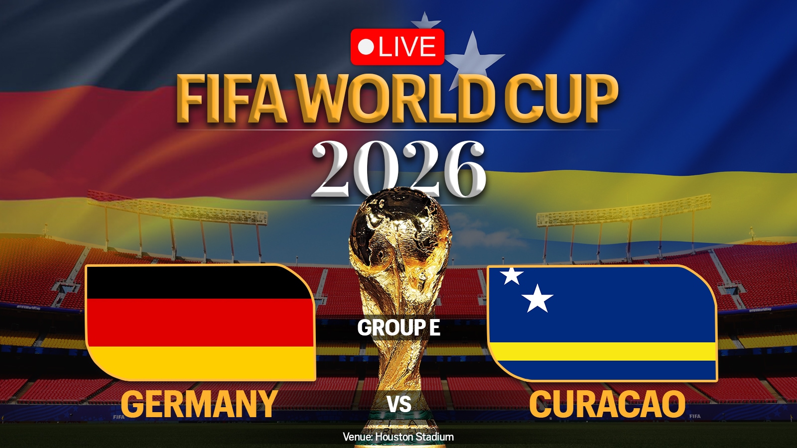 GER vs CUW Football World Cup 2026 Match Live Score, Streaming, Goals, Lineups, Standings, Match Stats
