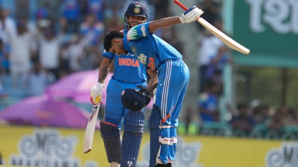 Gill slammed his ton in 79 deliveries. (PTI)