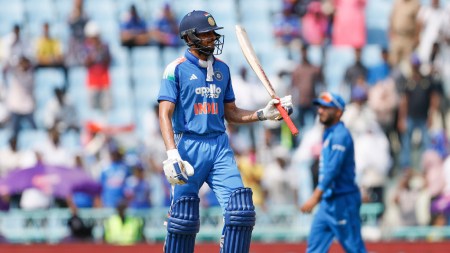 Shubman Gill cracked his first ODI century as captain against Afghanistan in Lucknow. (CREIMAS)