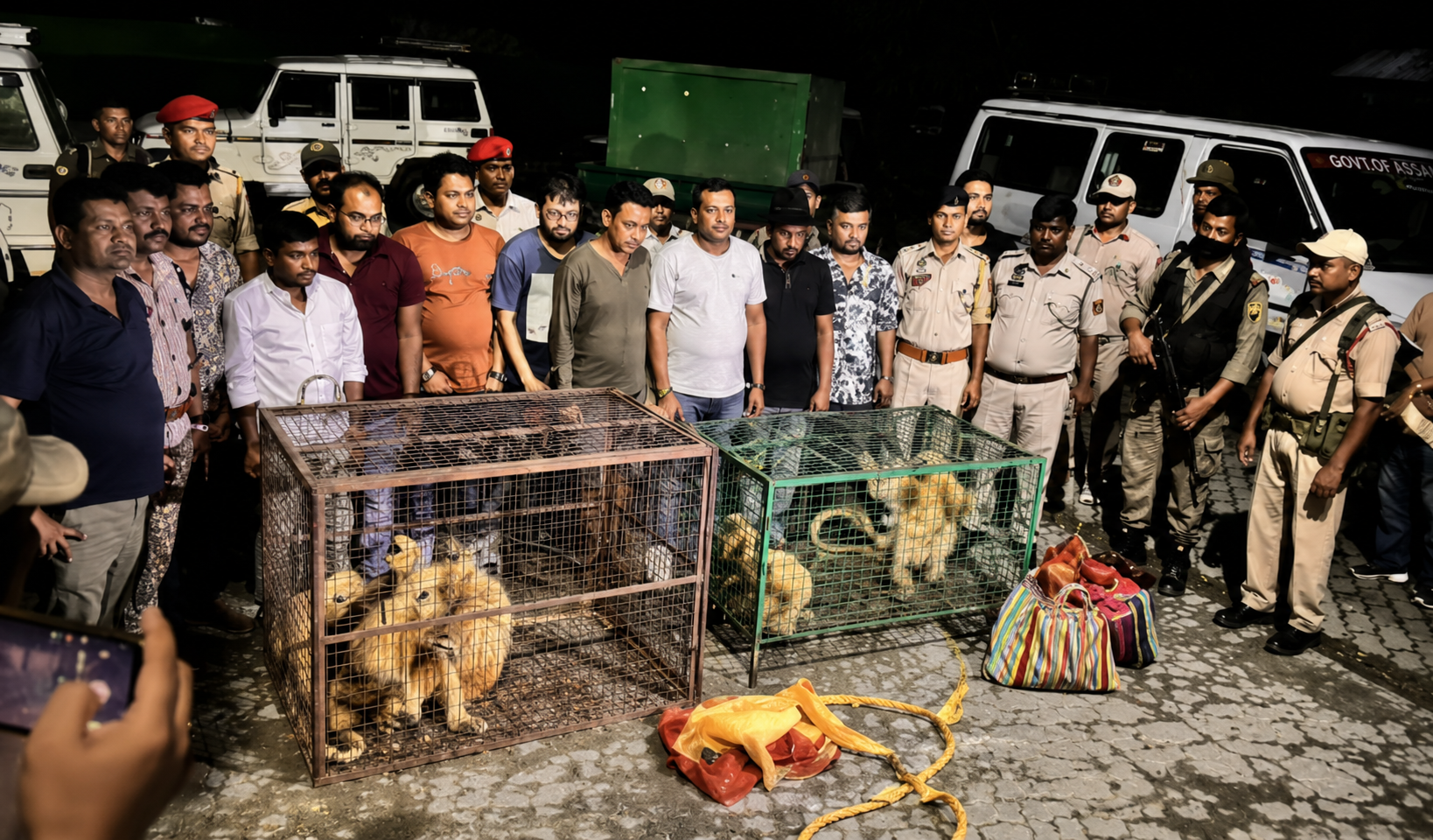 golden langur rescue Assam, golden langurs, assam,