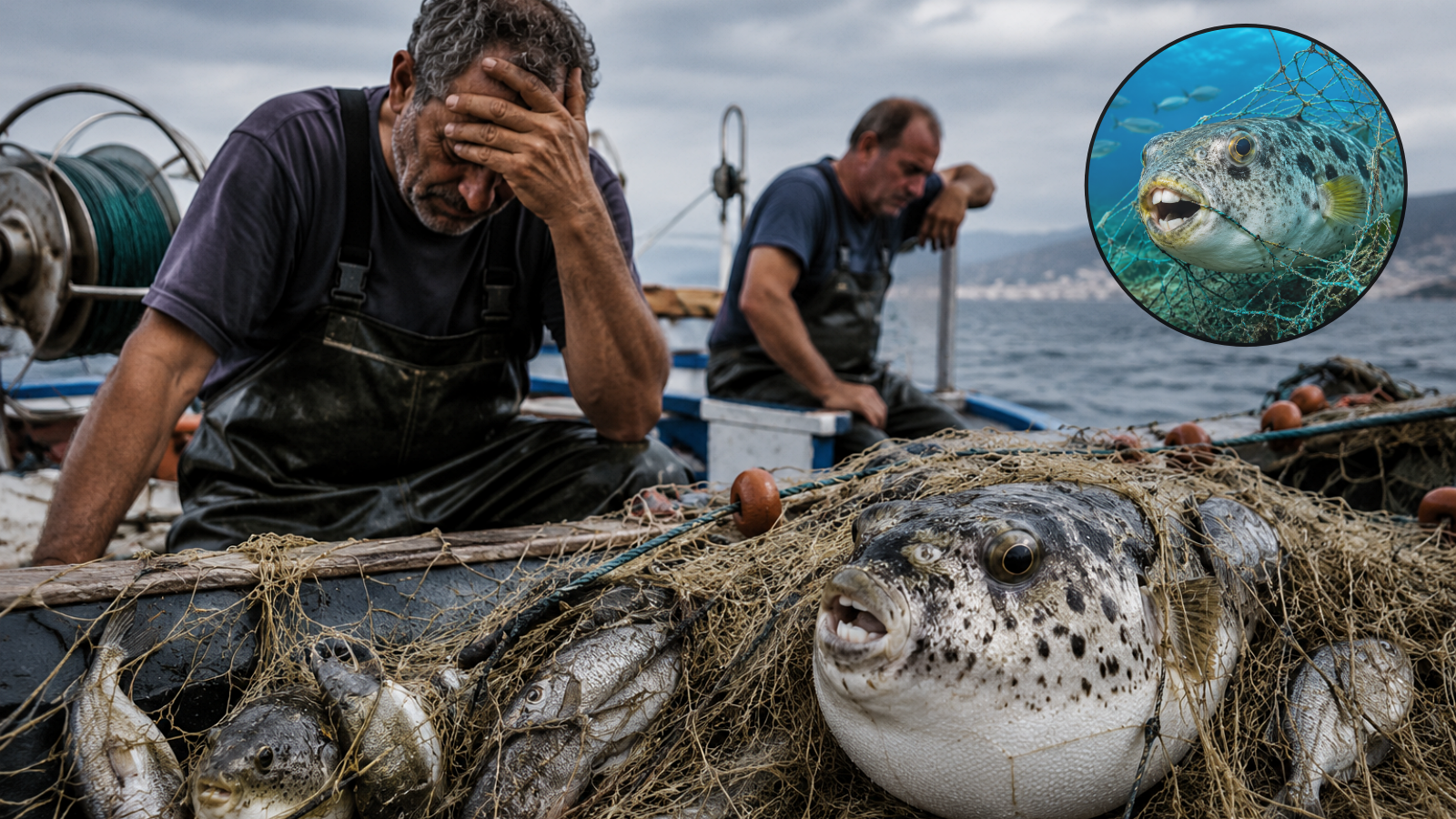 Why invasive pufferfish are becoming a nightmare for Greek fishermen