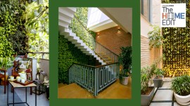 green wall