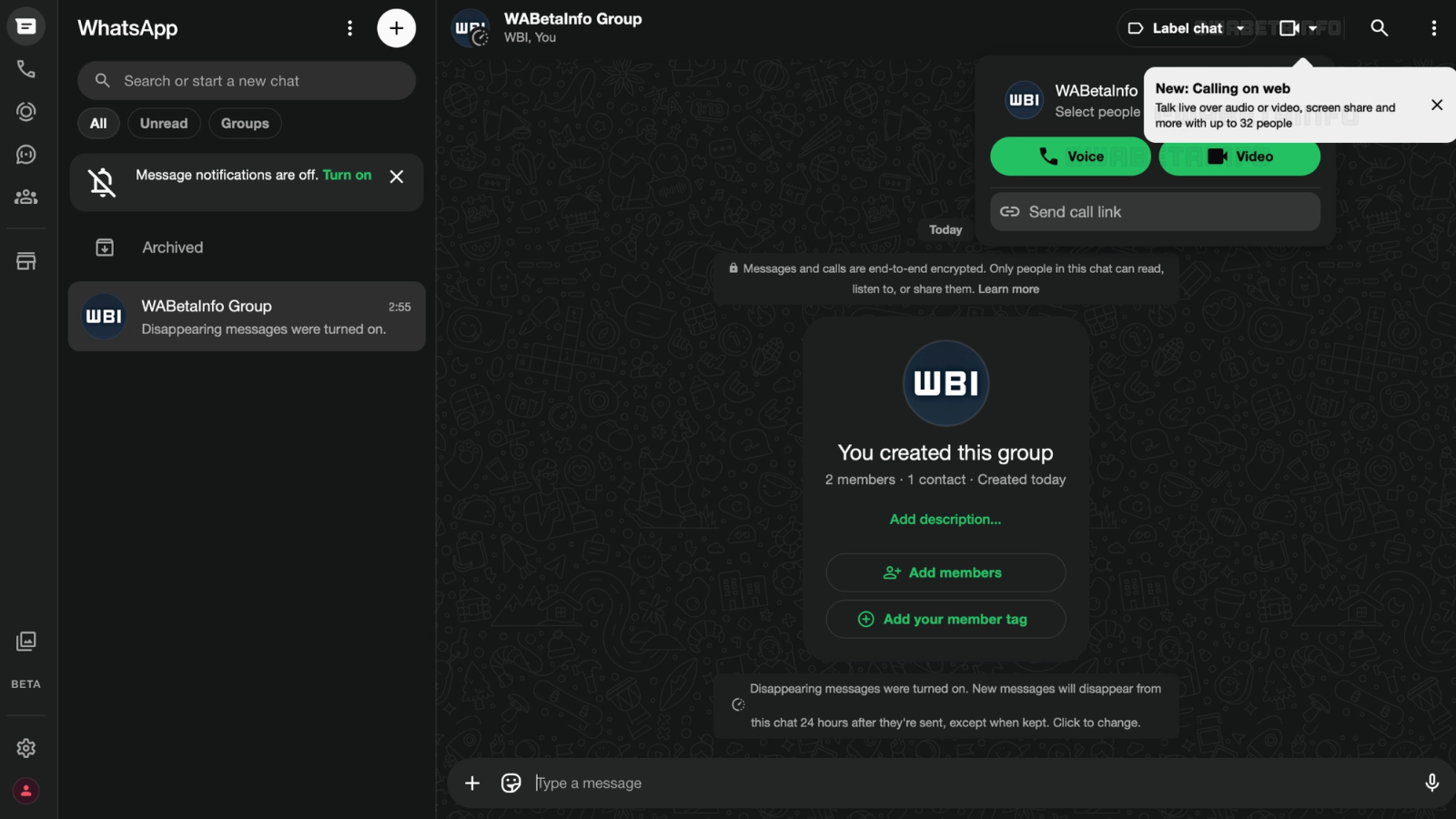 WhatsApp to bring support for group voice and video calls on web platform soon