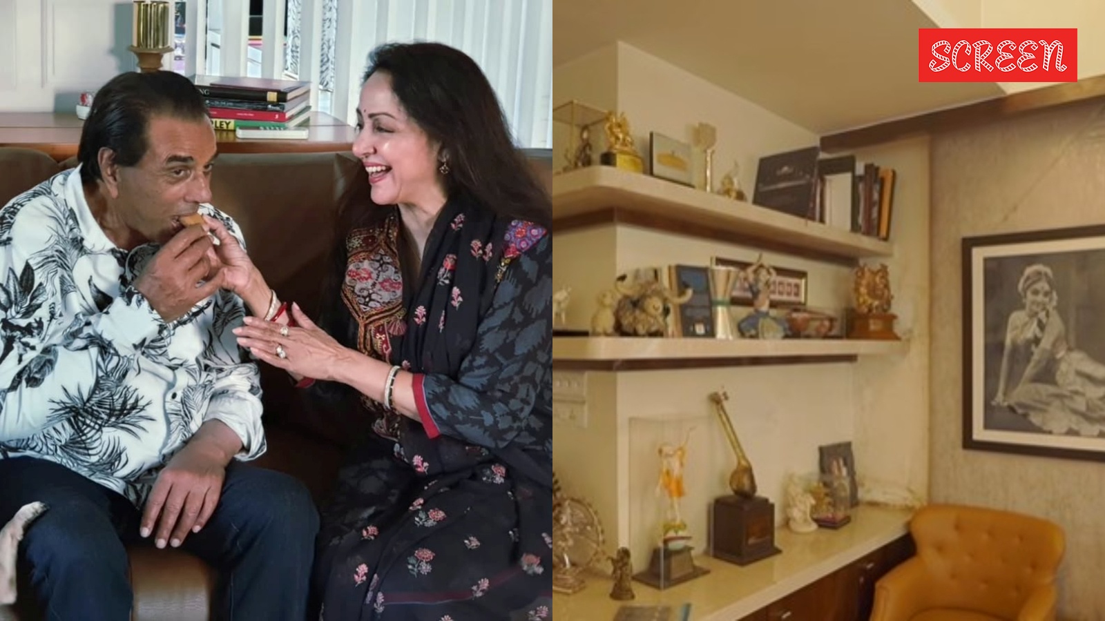 Inside Hema Malini’s home: Dharmendra photo cushions, no-footwear dance hall & two kitchens | Bollywood News