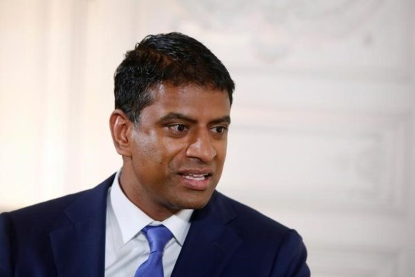 Vasant Narasimhan, chief medical officer of Novartis. (Reuters) 
