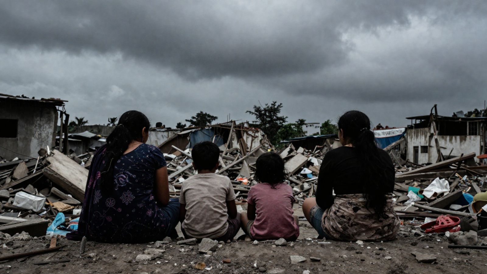 Monsoon looms for 100 families in Mumbai's Garib Nagar after demolitions