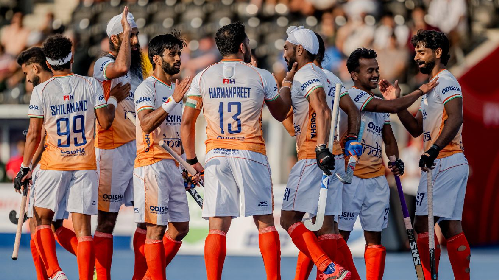 India dismantled Pakistan 7-1 in the reverse fixture of the FIH Pro League London leg at the Lee Valley Hockey and Tennis Centre on Friday. (FIH)