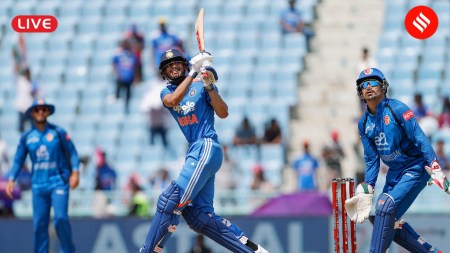 IND vs AFG 2nd ODI Live Score: Shubman Gill in action in Lucknow. (CREIMAS)