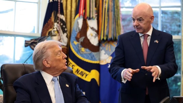 Infantino’s relationship with Trump feels unusually warm, unusually public and unusually personal. (Reuters Photo)