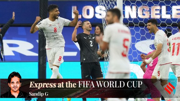 Twice New Zealand gathered the lead, both times courtesy Chris Wood-Elijah Just alliance. Just netted a brace, and Wood a pair of assists, And twice Iran equalised. (AP Photo)