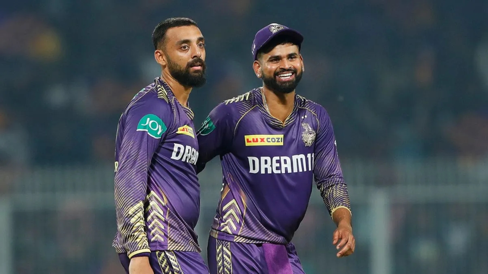 Chakaravarthy was Iyer's go-to man when the pair won the 2024 IPL while playing for KKR. (BCCI Photo)