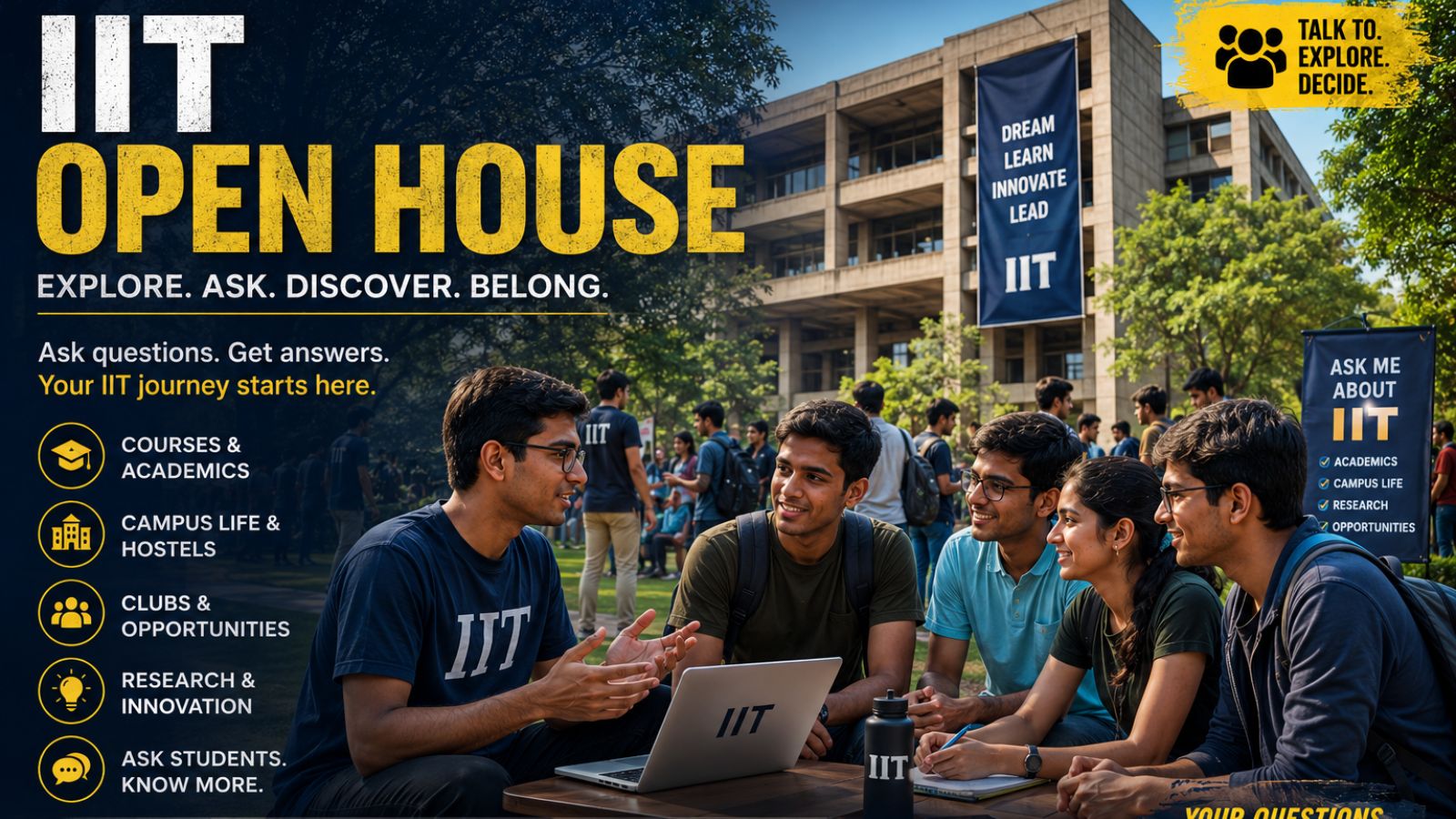 JEE Advanced 2026: IITs host open house for qualifiers; check complete dates