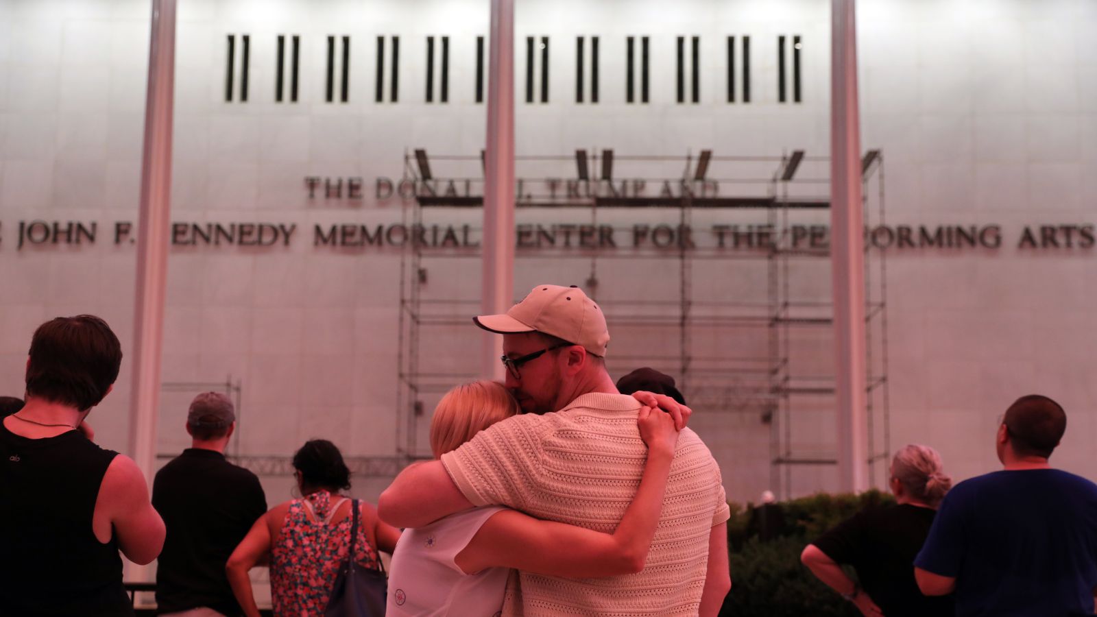 Why workers removed Trump’s name from the Kennedy Center overnight
