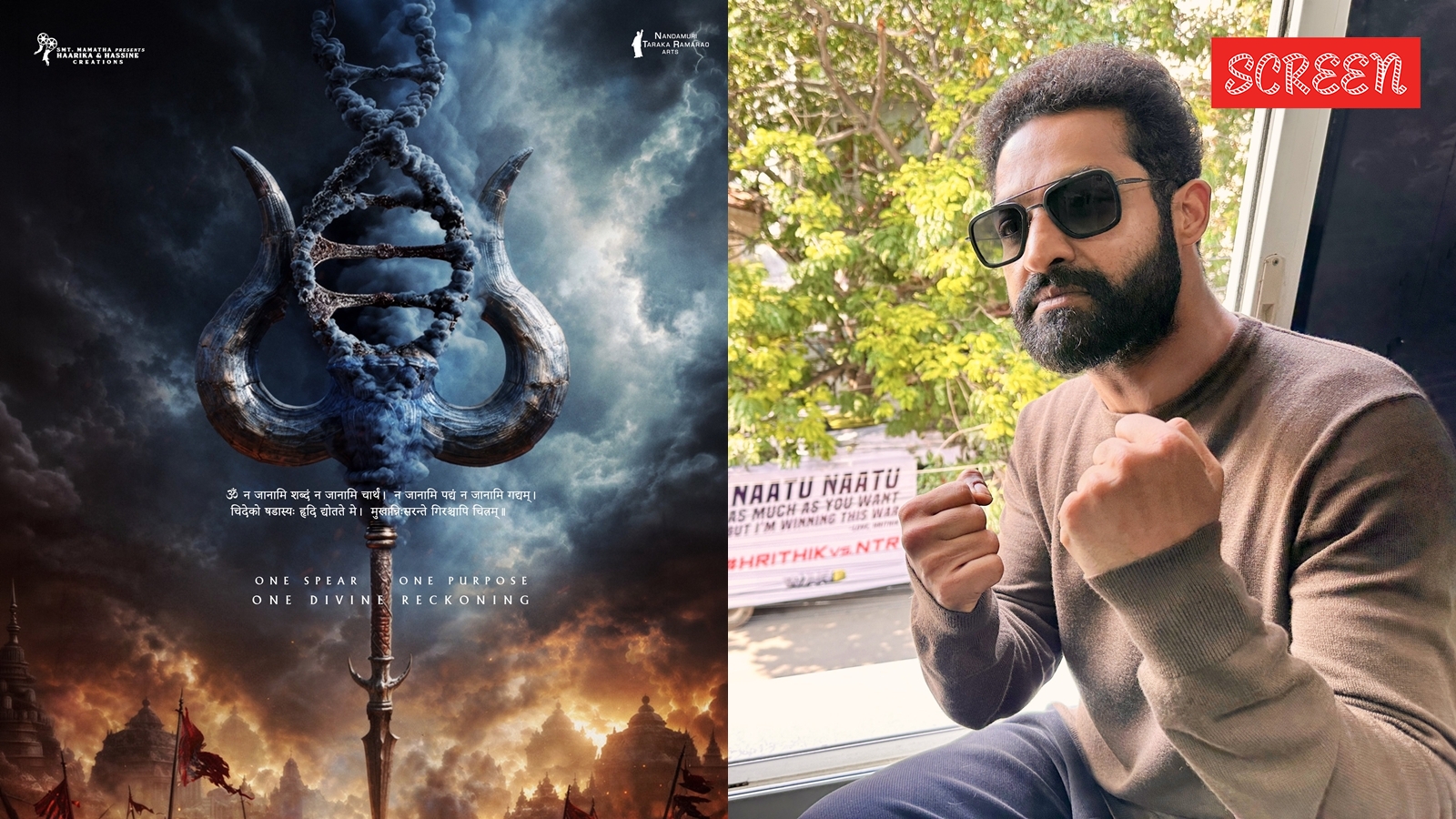 ‘One spear, one purpose’: Jr NTR reunites with Trivikram Srinivas for mythological spectacle | Telugu News