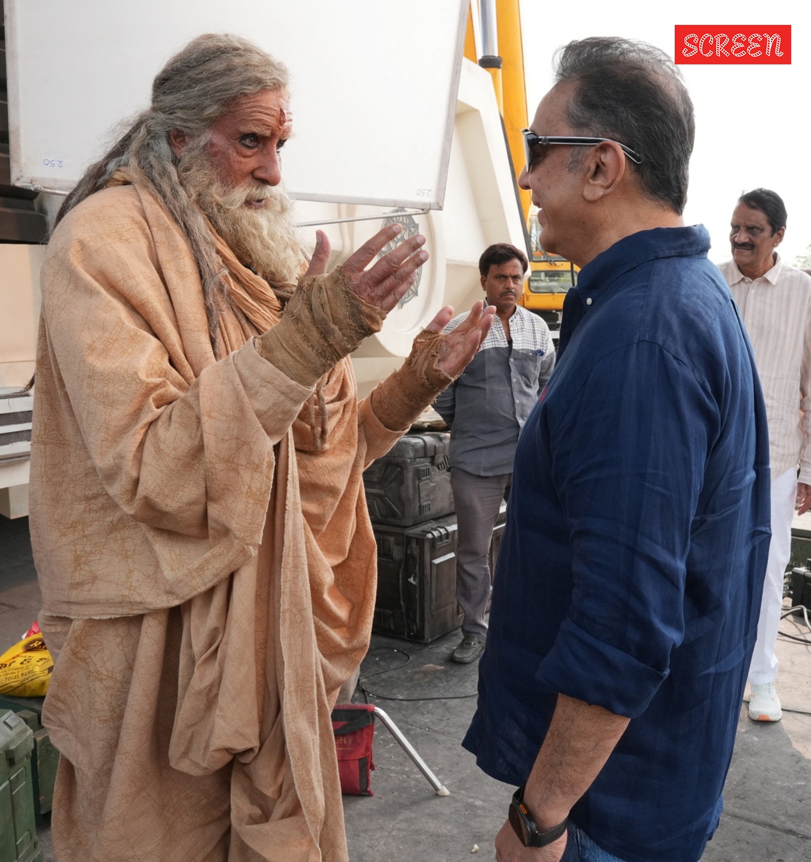 Amitabh Bachchan and Kamal Haasan worked together in Kalki and Geraftaar.