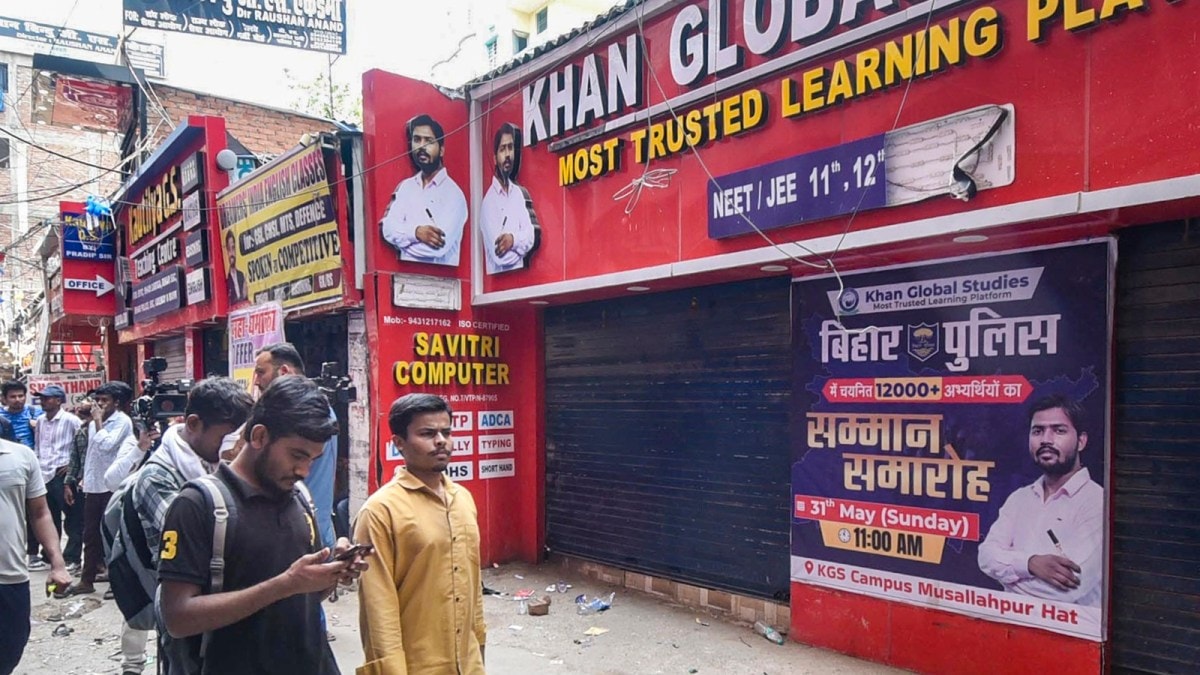 Khan Sir coaching centre security guards taken into custody after 'video shows firing' during attack in Patna | India News - The Indian Express