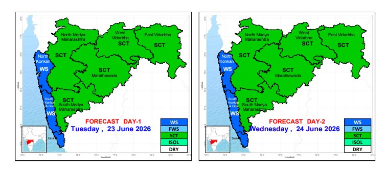 konkan weather map