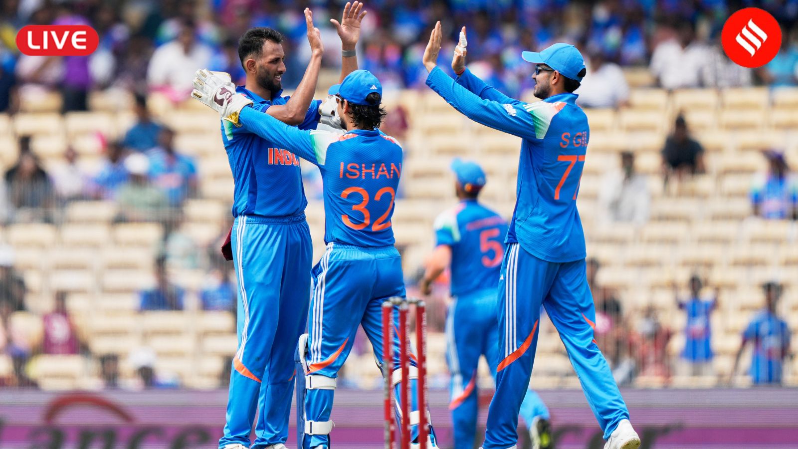 IND vs AFG LIVE Score, 3rd ODI: Prince Yadav picked up Azmatullah Omarzai; Afghanistan are five down in Chennai