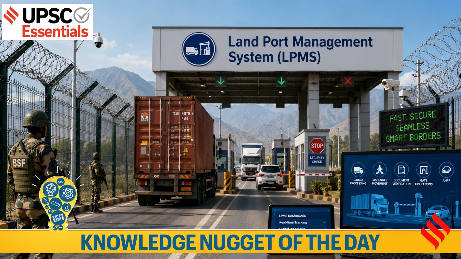 Knowledge Nugget: Why India’s new Land Port Management System matters