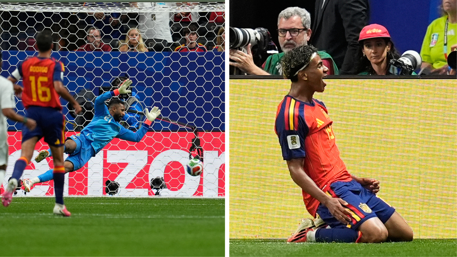 Rather than lofting crosses into crowded penalty areas, teams are driving passes hard along the ground into the six-yard box for goals. (AP Photo)