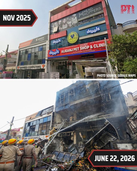Lucknow fire