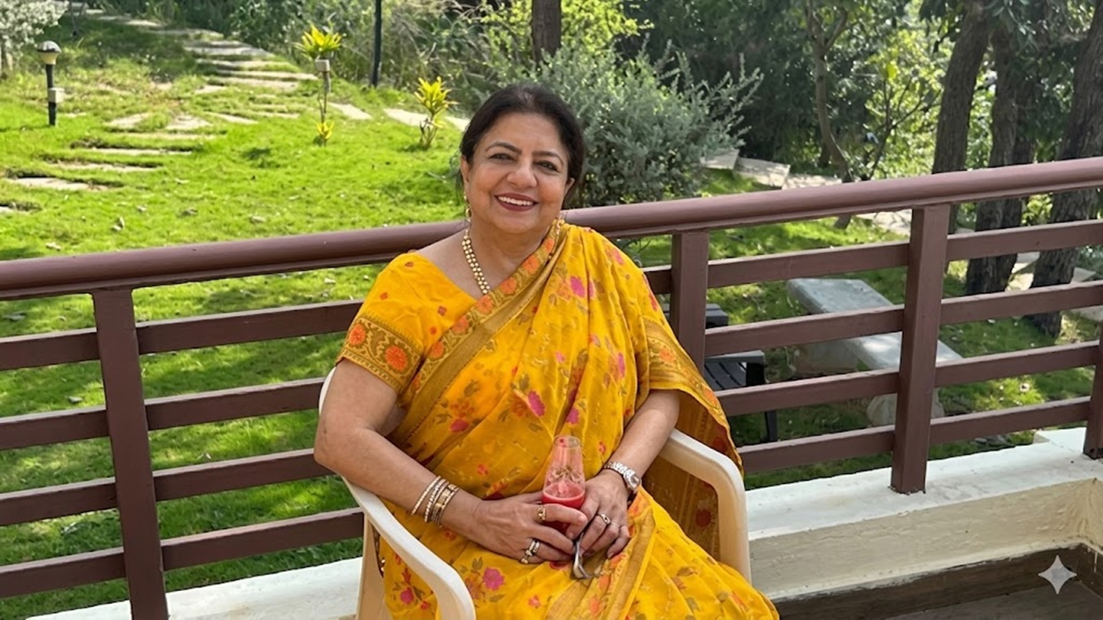 The DIY hair mask Madhu Chopra credits for her ‘full head of hair’
