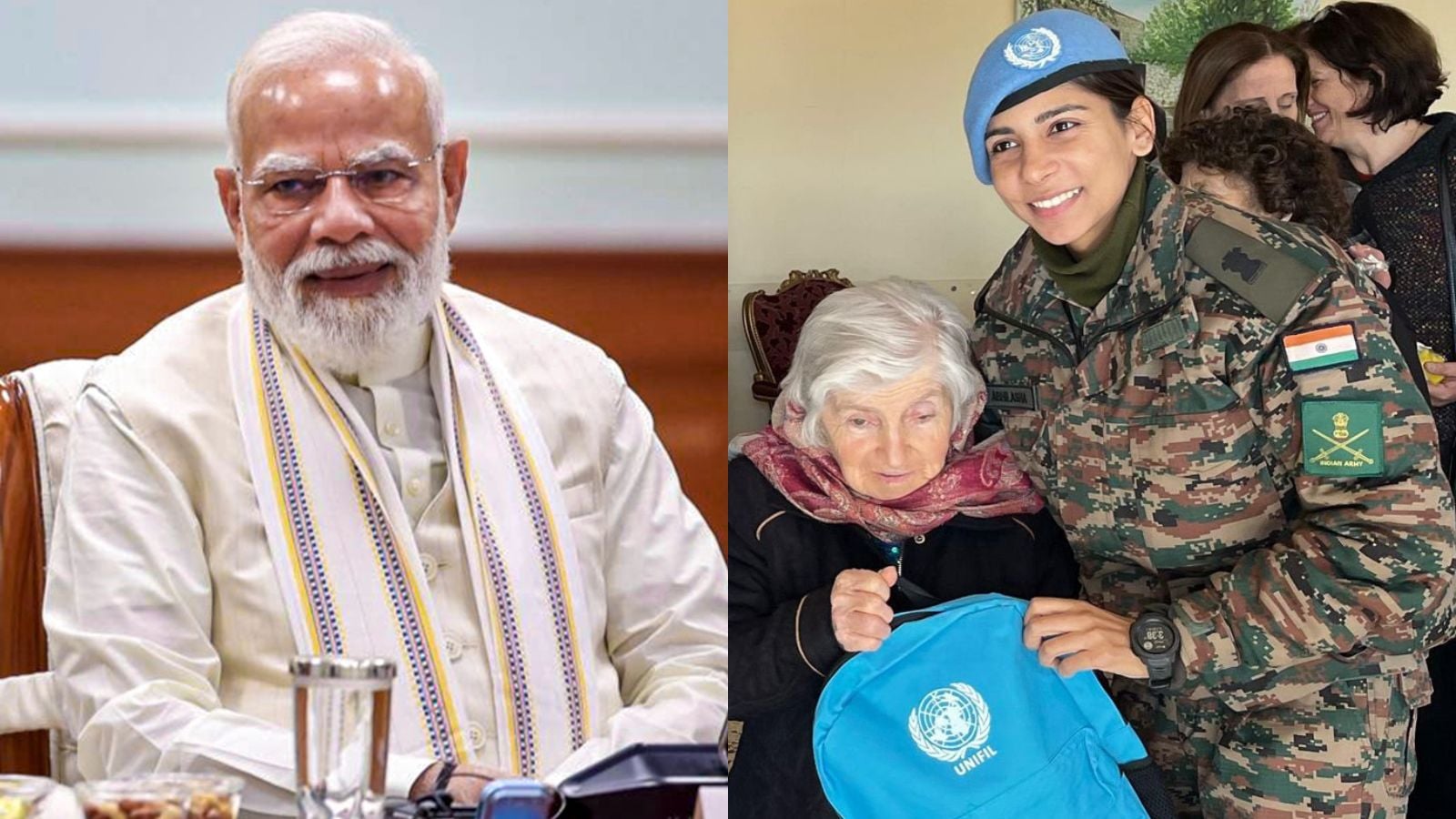 PM congratulates Major Abhilasha Barak for receiving UN Mili