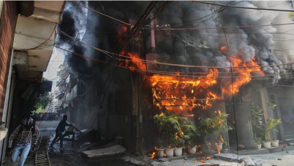 malviya nagar hotel fire