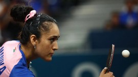 Manika then stated that she is giving up the fight for now, choosing to concentrate on her campaign in the WTT United States Smash 2026. (Reuters Photoa)