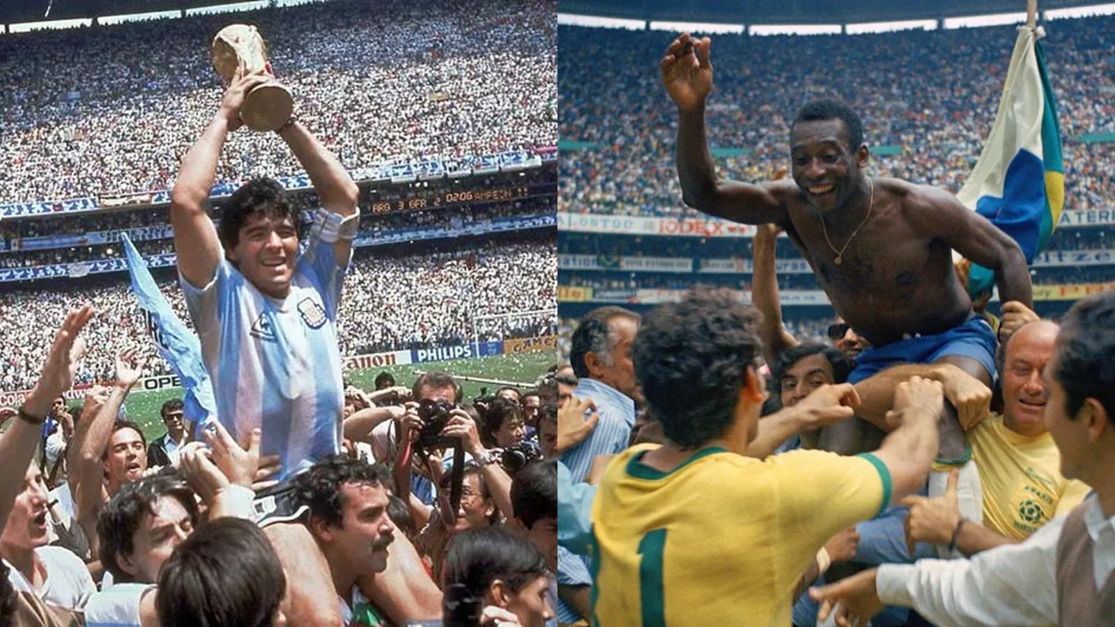 Both Pele and Maradona have lifted the World Cup at the Azteca. (AP File)